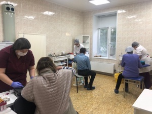 Расширен штат процедурных медицинских сестер по забору крови