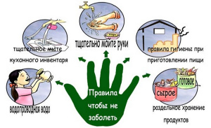 Пять ключевых моментов профилактики пищевых инфекций и отравлений