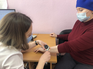 Диагностическая база Отделения профилактических медицинских осмотров БУ «Няганская городская поликлиника» укомплектована дерматоскопом