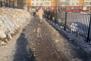 В БУ «Няганская городская поликлиника» напомнили пациентам о предупреждении травматизма на улице 