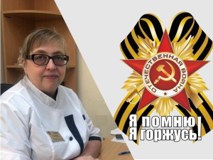 О своем дедушке - герое Великой Отечественной войны,  рассказывает Алсу Фатхуллина, участковый терапевт
