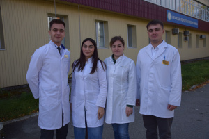 В текущем сентябре четверо врачей- терапевтов приступили к работе в учреждении 