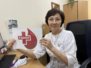 Коллектив БУ «Няганская городская поликлиника» присоединился  к неделе популяризации донорства крови