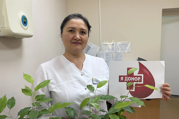 Коллектив БУ «Няганская городская поликлиника» присоединился  к неделе популяризации донорства крови