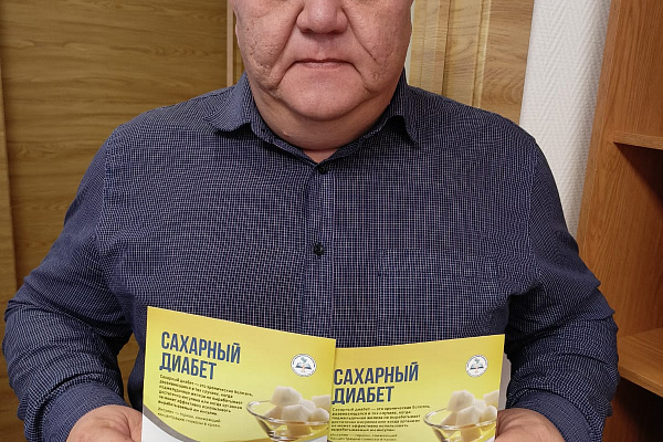 Специалисты учреждения провели выездную тематическую акцию по раннему предупреждению и выявлению рисков развития сахарного диабета на предприятии «Талспецстрой»  