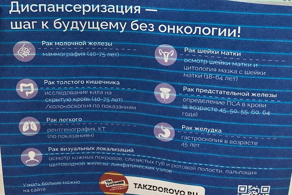 Что нам диспансеризация расскажет?