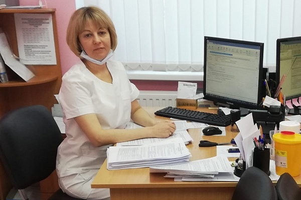  Ирина Усенко, медицинская сестра Талинской врачебной амбулатории - призер Всероссийского конкурса специалистов со вредным медицинским и фармацевтическим образованием